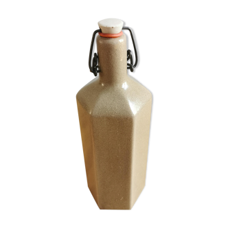 Hexagonal sandstone bottle