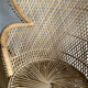 Emmanuelle armchair in rattan 60s