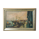 Navigateurs au port d'Arenys - Josep Martinez Romero