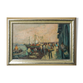 Mariners al port d'arenys - Josep Martinez Romero