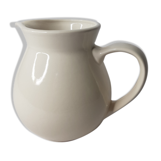Milk in ceramic pot