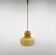 Suspension mid-century en laiton et verre, 1970s