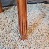 Notched cherry shelf
