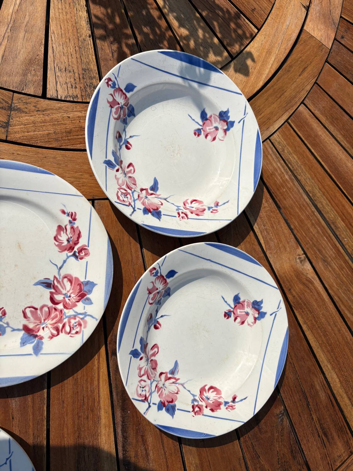 Digoin Sarreguemines plates