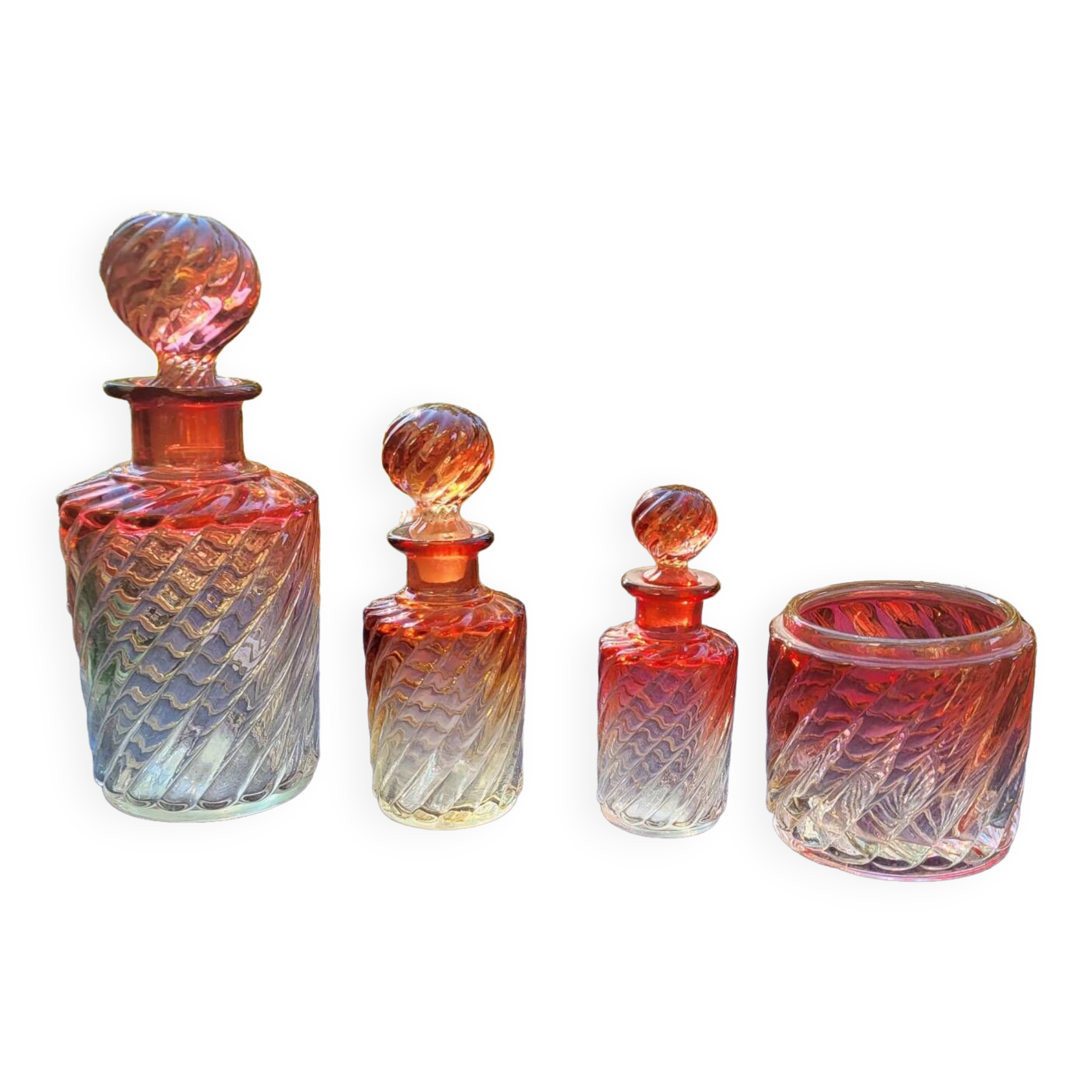 Baccarat bamboo toiletry set