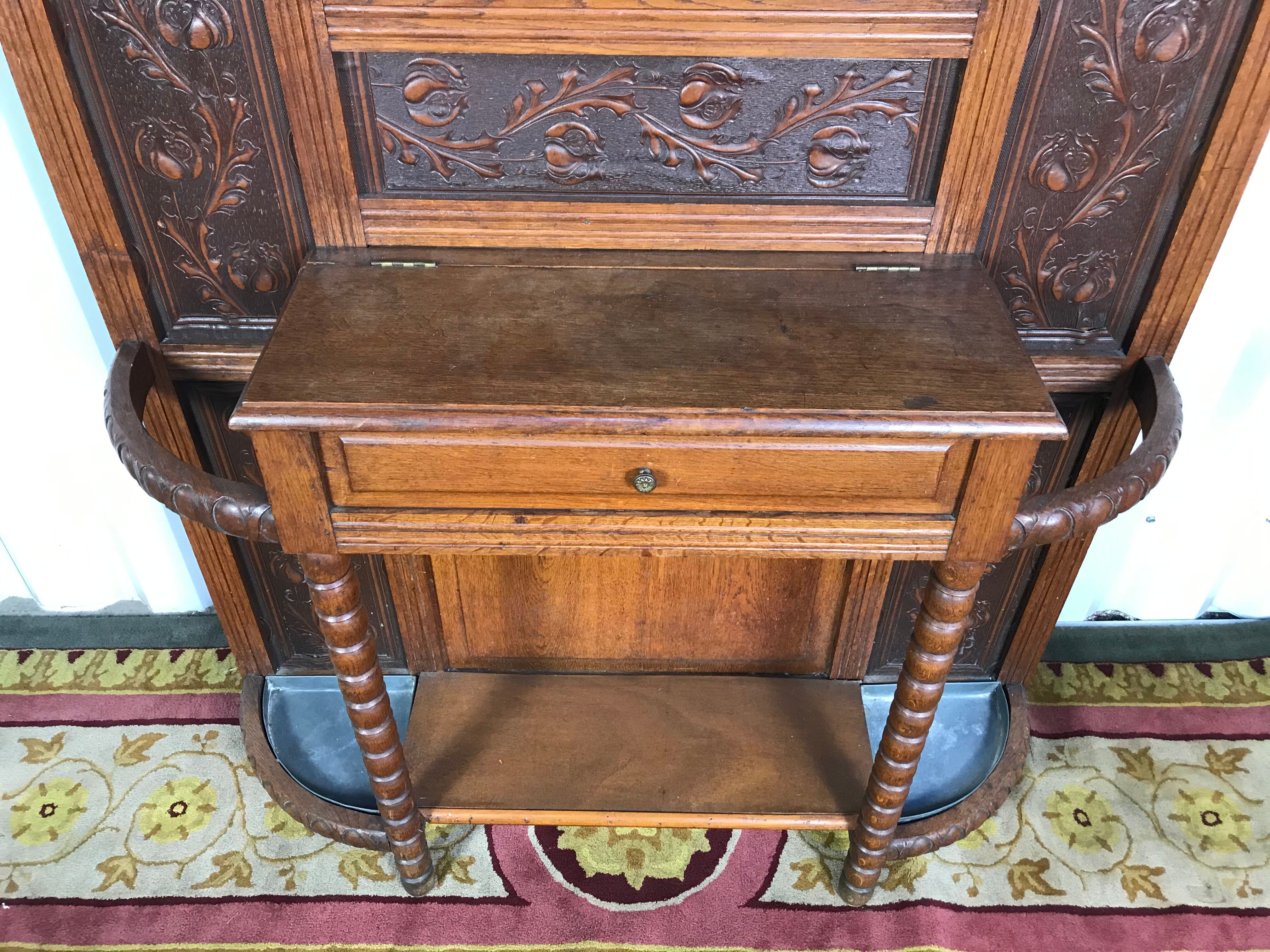 Oak and cardboard 1900