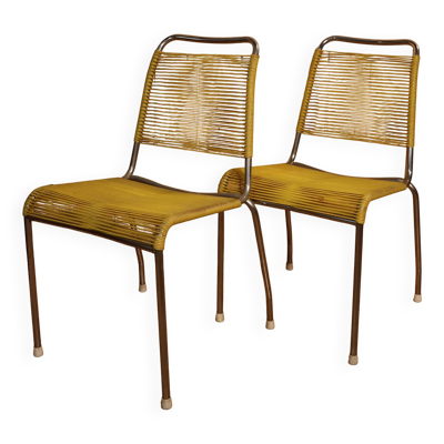 Paire de chaise vintage de jardin Altorfer