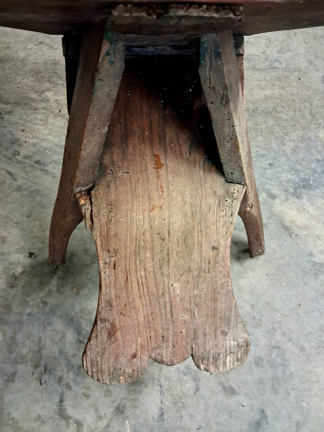 Handcrafted armchair Swiss Alps