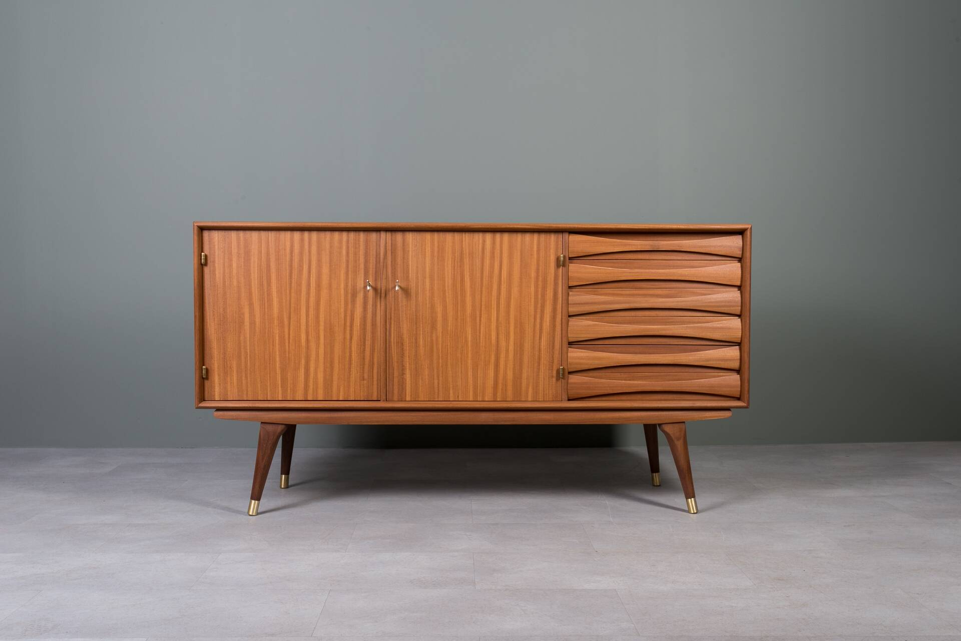 Sven Andersen Sideboard in Teak, Scandinavian Modern, Mid Century Modern, 1950s