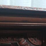 Louis XIII oak display case