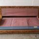 Vintage velvet sofa