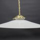 Opaline hanging lamp