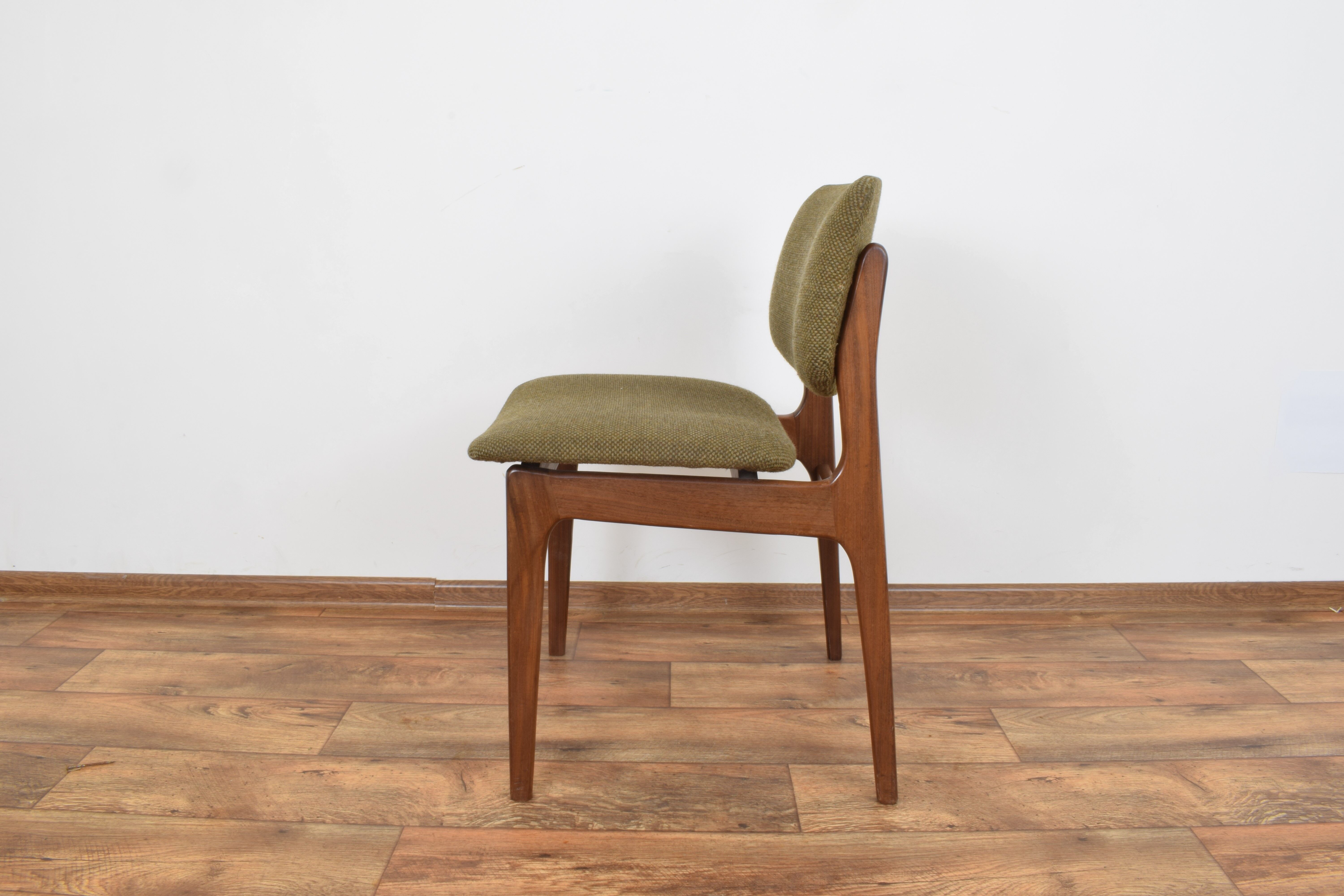 Mid-century danish teak dining chair, 1960
