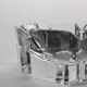 Lars Hellsten "Corona" Full Lead Crustal Bowl, For Orrefors, Sweden