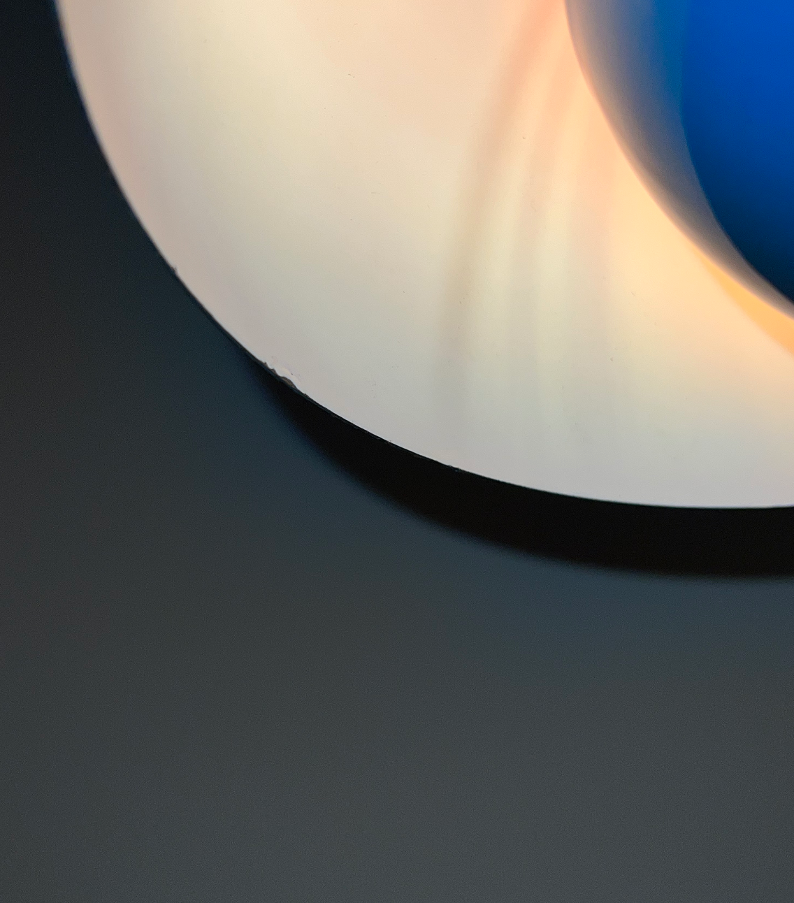 Flower Pot VP1 pendant lamp by Verner Panton for Louis Poulsen, 60s.