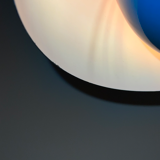 Flower Pot VP1 pendant lamp by Verner Panton for Louis Poulsen, 60s.