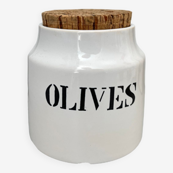 Charolles ceramic “olive” pot