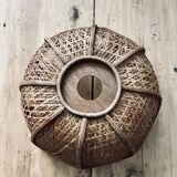Vintage rattan pendant lamp