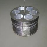 Very rare Adlumen lamp / pendant, inox wired