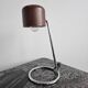 Lampe de bureau Bauhaus avec support infini et abat-jour métallique, années 1970