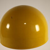 Space age yellow telescopic pill reading lamp by well-lite, honkong 1970s.