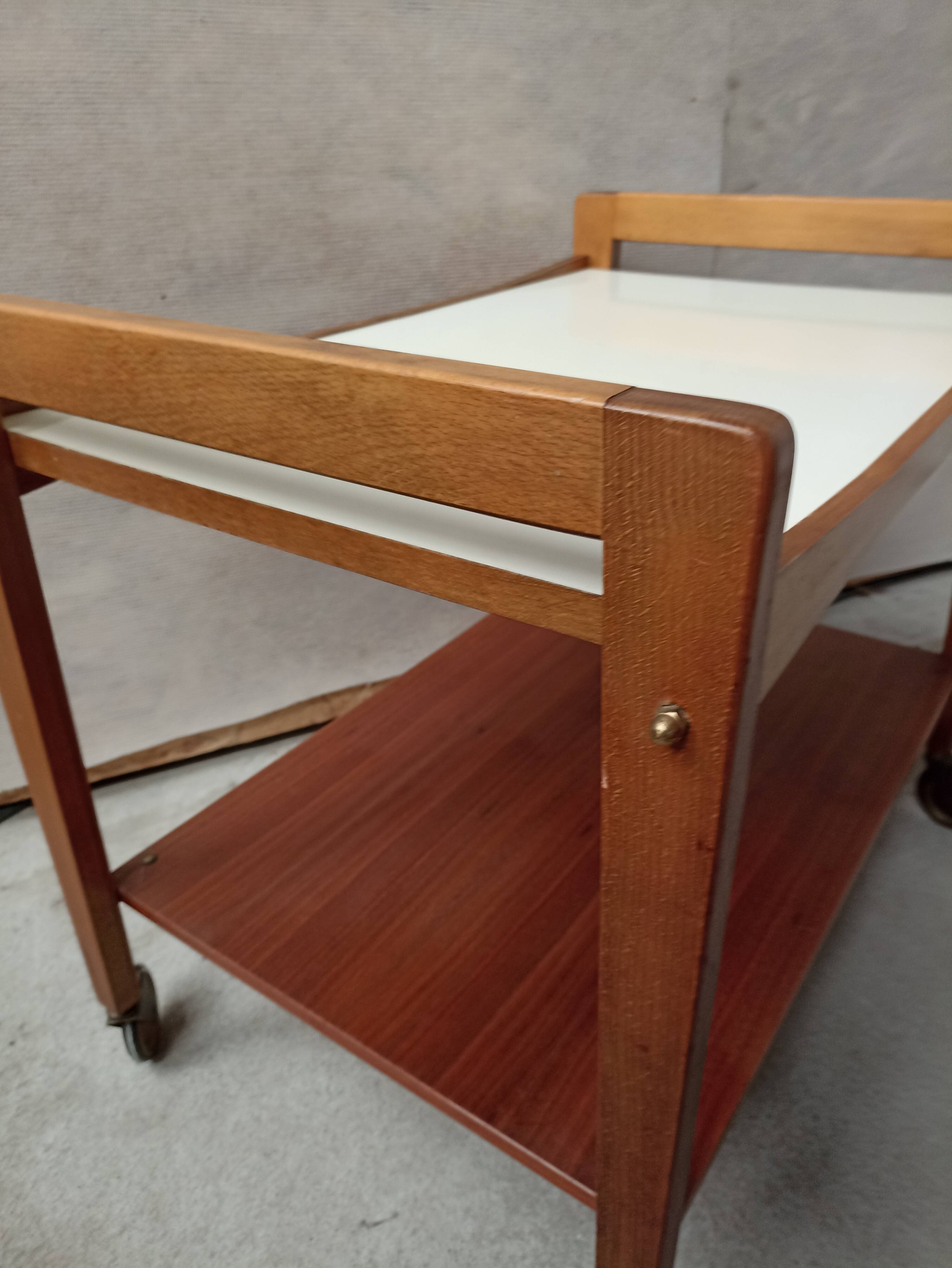 Scandinavian service trolley