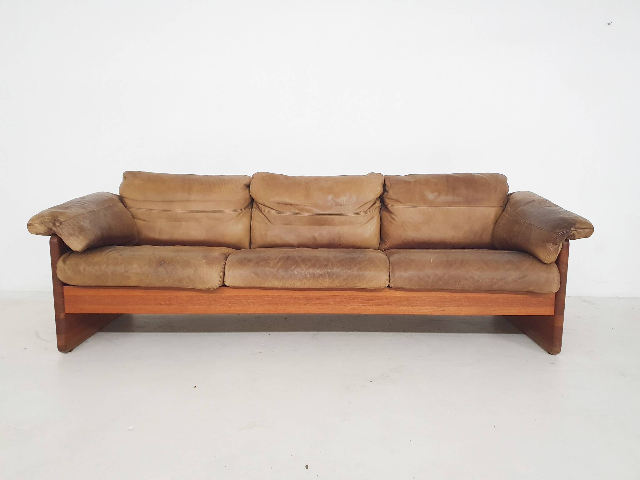 Mikael Laursen for A/S Mikael Laursen three seater sofa, Denmark 1970's