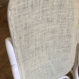 Rocking chair design restauré vintage