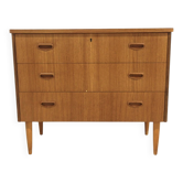 Commode scandinave en teck, Suède, 1960