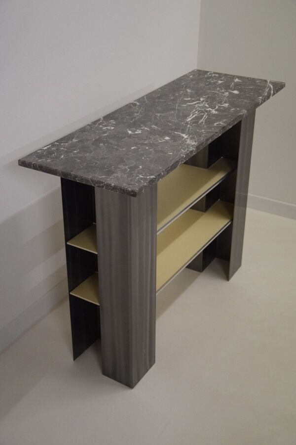 Entry table - console - 80s - Italian design - Modernist minimalist