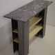 Entry table - console - 80s - Italian design - Modernist minimalist
