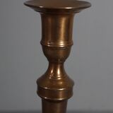 Bougeoir en laiton français du XIXe siècle