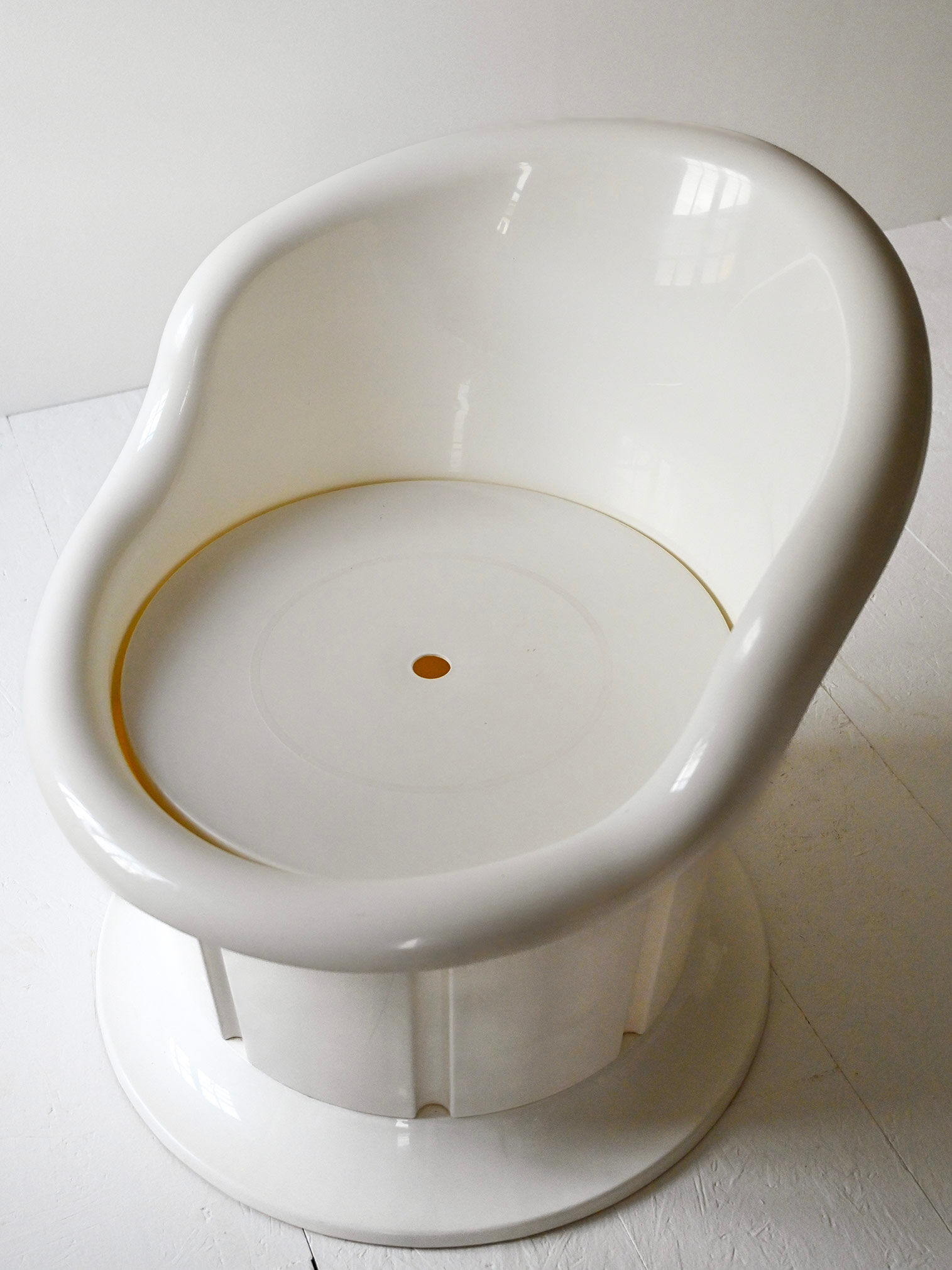 Vintage plastic armchairs