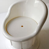 Vintage plastic armchairs