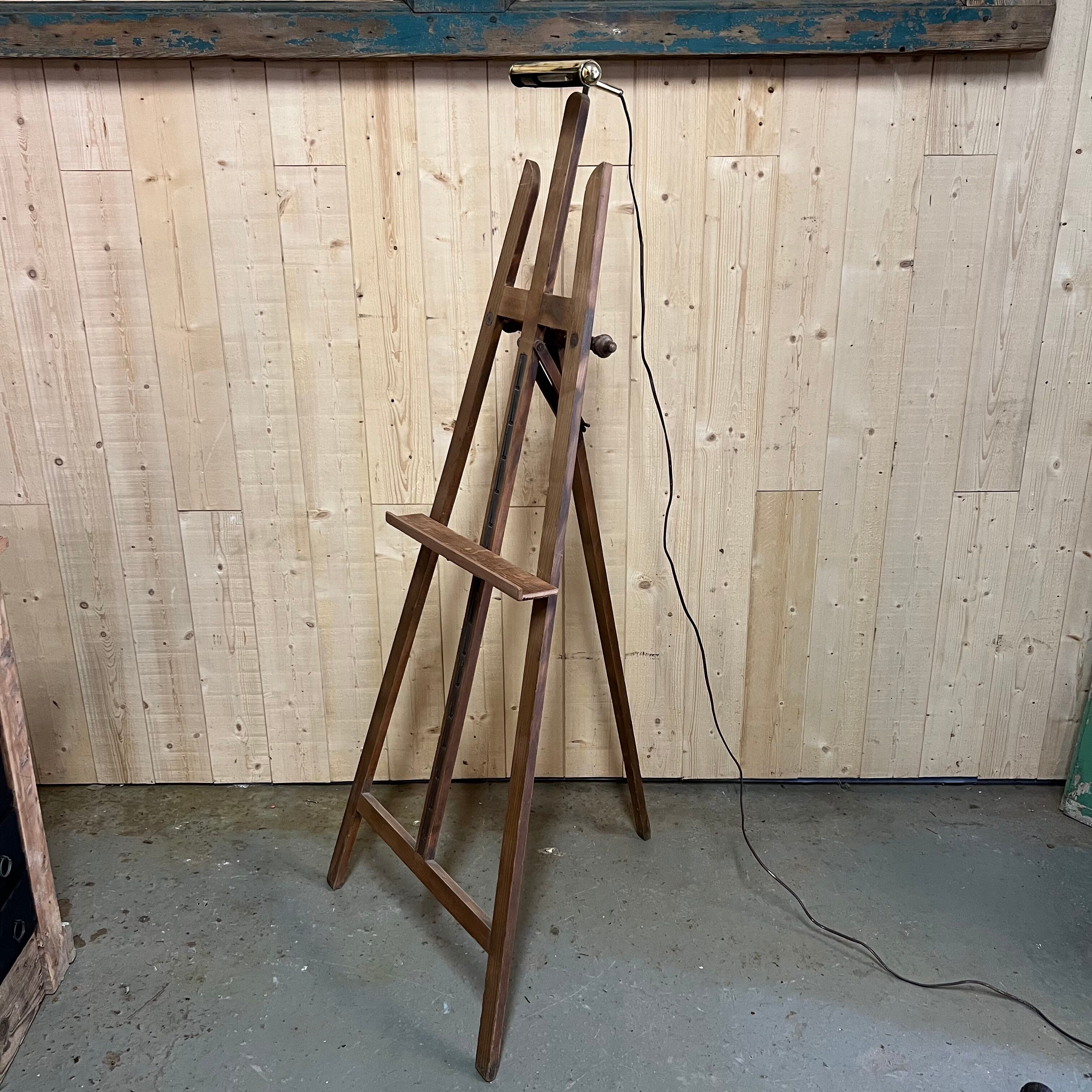 Luminous easel