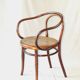 Armchair B9 Le Corbusier from 1910 by Kohn, Cannage neuf