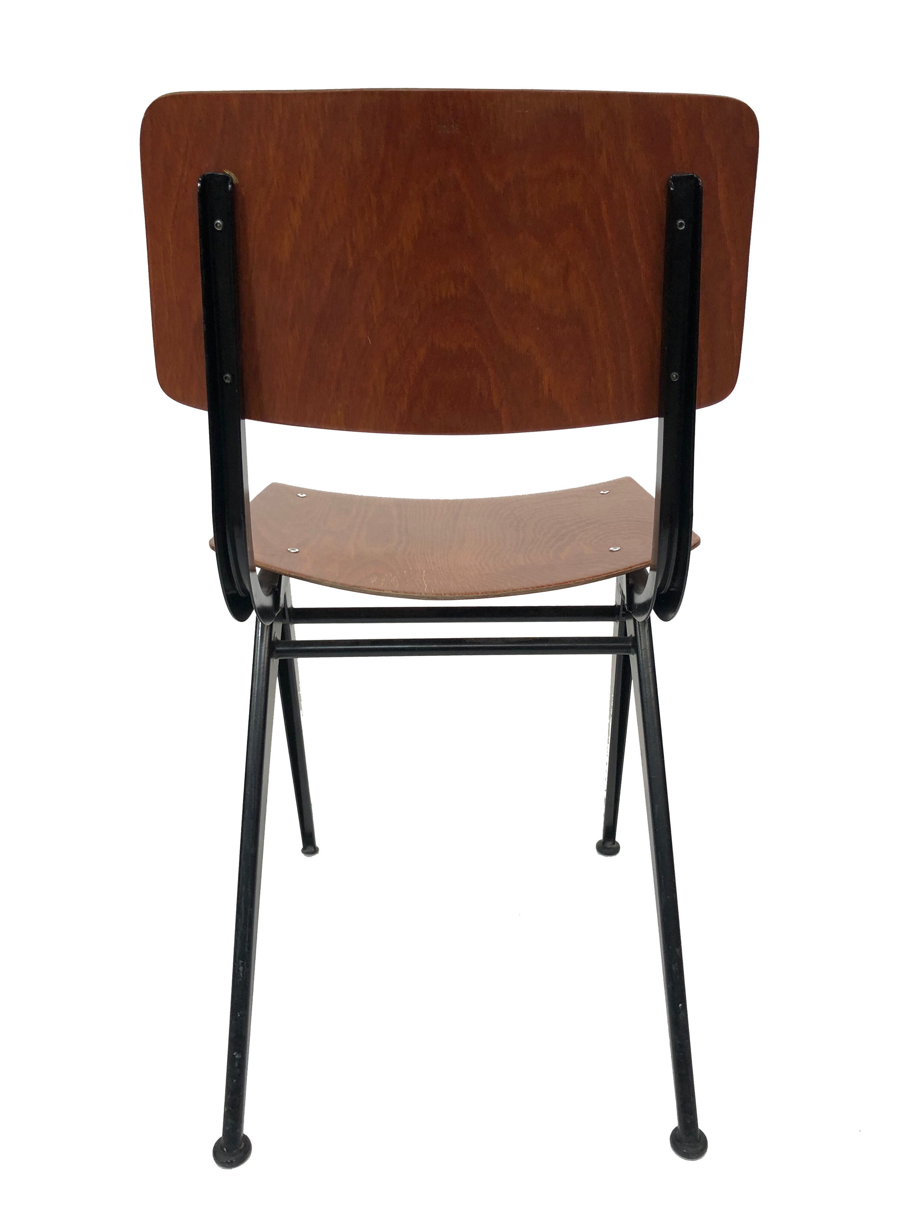 Eromes Marko vintage compass school chair
