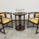 Fledermaus seating group by Josef Hoffmann for Jacob Josef Kohn