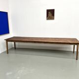 Very large solid pine farmhouse table