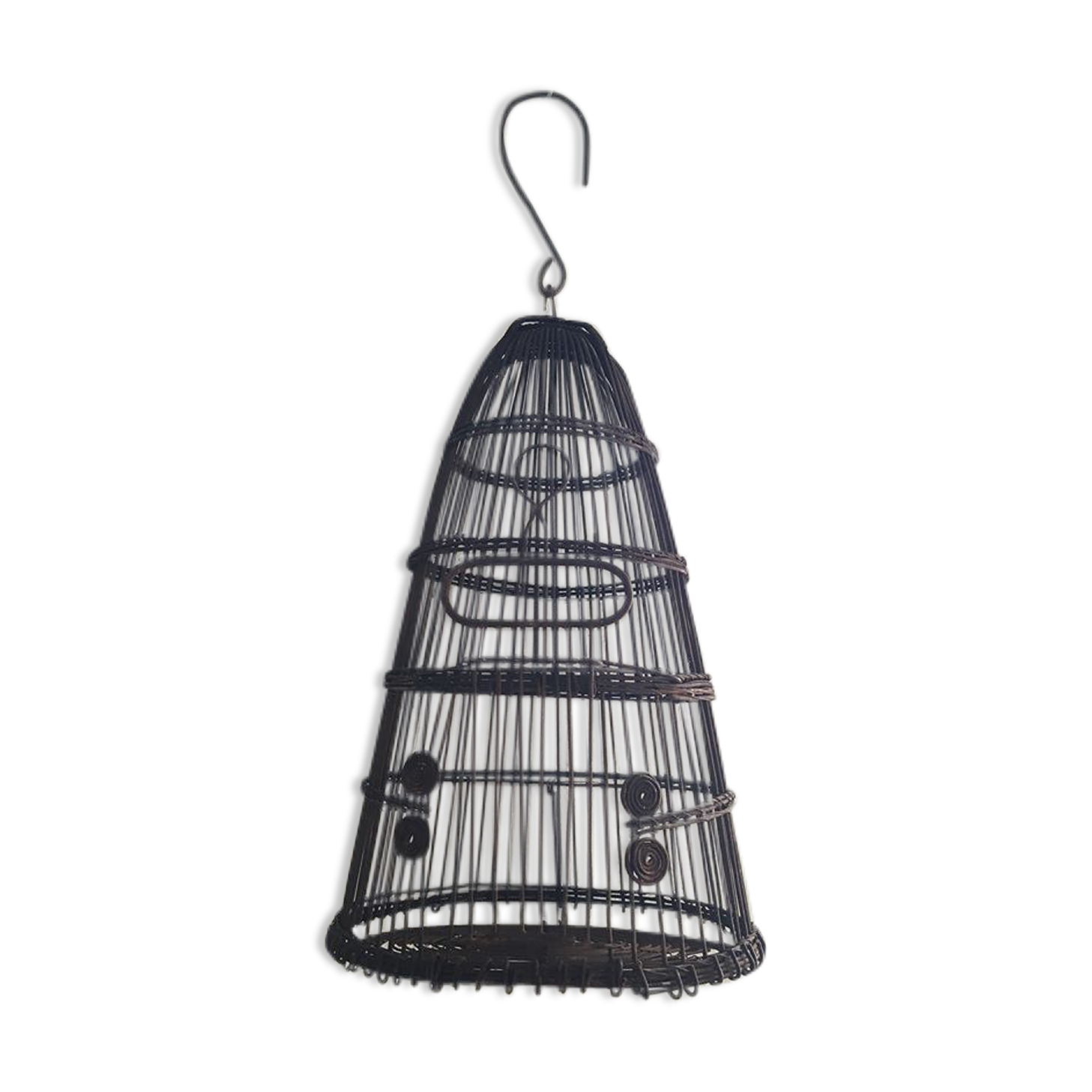 Old iron dome-shaped cage