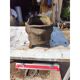Pair of cast iron planters from 1900 by the Charleville-Mézières establishments.