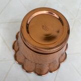 Copper pot cover Lecellier Villedieu vintage