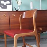 Paire de fauteuils traineau Baumann