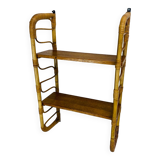 Rattan shelf