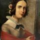 Portrait d'une jeune femme école italienne