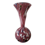 Blown glass soliflore vase