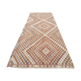 Turkish Kilim Rug 313x108cm shabby chic wool, country home, boho