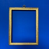 Pair of gold brass frames