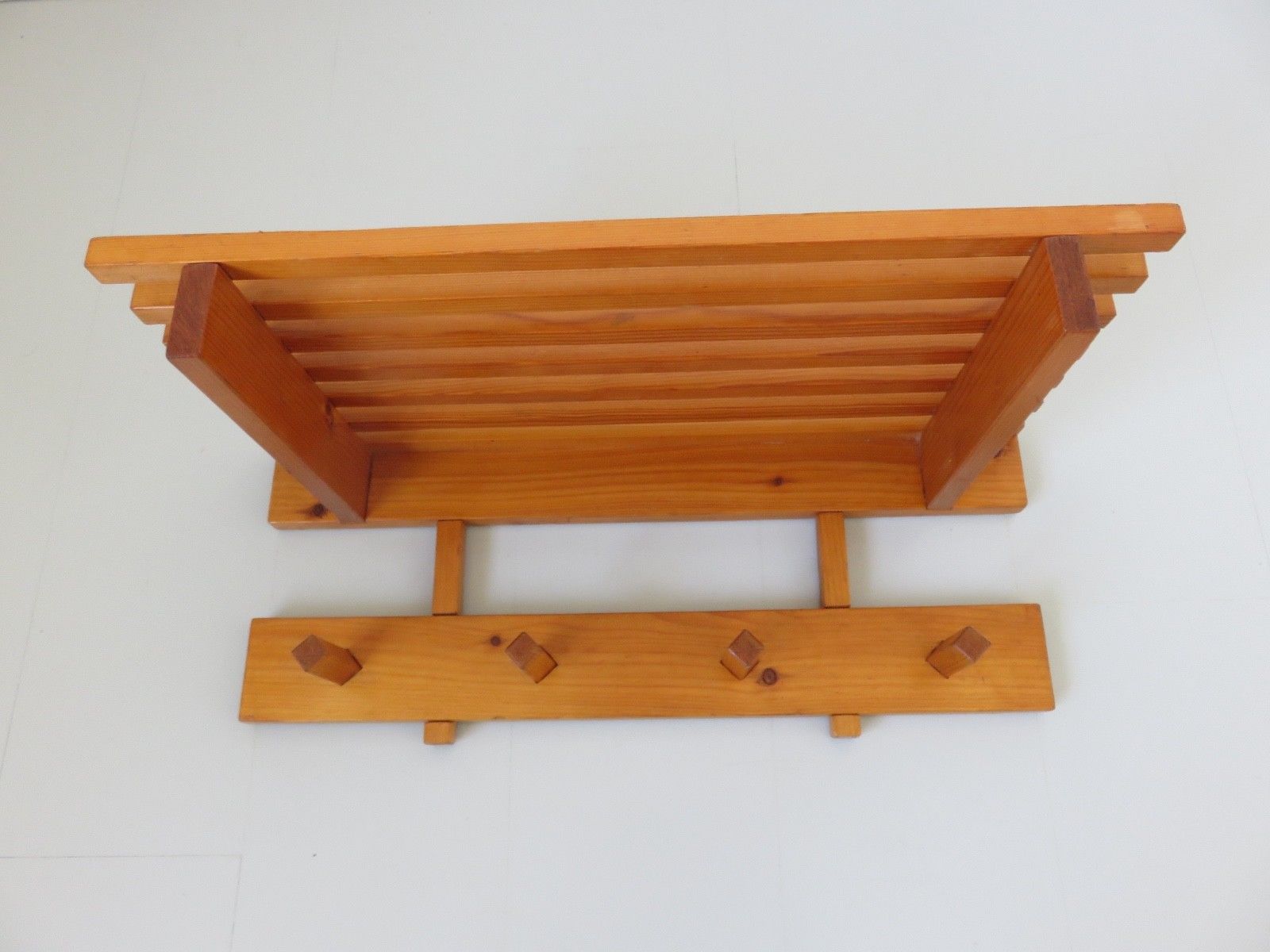Porte manteau vestiaire scandinave années 70