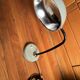 1950s desk lamp, industrial style